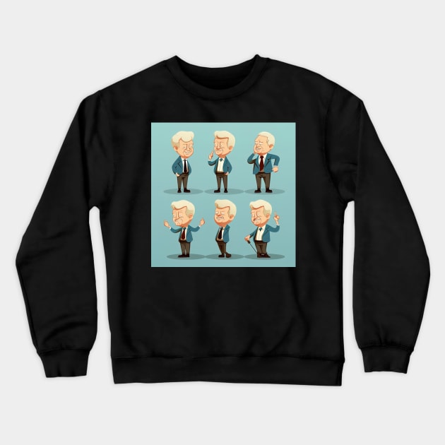 Jimmy Carter Crewneck Sweatshirt by ComicsFactory